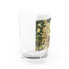 🌿Art shop Kano🌿の「ただいま」 Water Glass :left