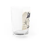 vientoのviento catぱっつん Water Glass :left