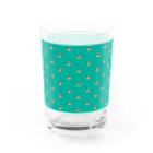 GREEN DESIGN WORKS　グリーンデザインワークスの仲良し家族の食卓彩るドットなグラス　アニマル君 Water Glass :left