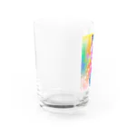 Yume zukin の真逆が普通 Water Glass :left