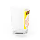 ハゲちゃびんの仲間達のハゲちゃびん Water Glass :left