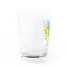 nidan-illustrationの“Lightning Show” Water Glass :left