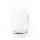 あるぱかの微妙にかわいいアルパカ Water Glass :left