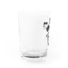 nidan-illustrationの"SPIKE" Water Glass :left