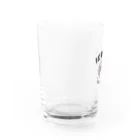 ねこねこパンチのぽっちゃりネコ Water Glass :left