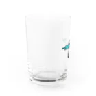 おめめ の 脳内しょっぷのおめめ の 一生働きたくない Water Glass :left