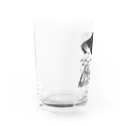 nidan-illustrationの"DUAL PERSONALITY"(B&W) #1 Water Glass :left