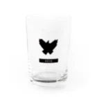 MIRINの影絵_DOVE Water Glass :left