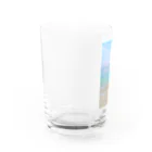 竜の工房・翔 -SUZURI SHOP-のさざなみの歌 Water Glass :left