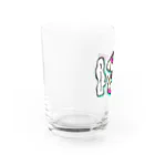 脳内お花畑ちゃんのはぐき Water Glass :left