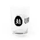 URAWAZAアイテム取扱所のURAWAZA・黒ロゴ Water Glass :left