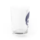 AI作家さむねこの作品集のクロネコアタマ Water Glass :left