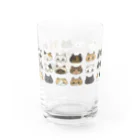 nodokaのねこたくさんグラス Water Glass :left