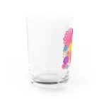 sandy-mのレースのお花畑 トロピカルカラー Water Glass :left