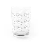 ゆるいぬ部のゆる群衆グラス Water Glass :left