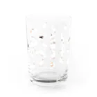 十姉妹な店のじゅうしまつ Water Glass :left