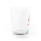 水泳倶楽部のビールと餃子 Water Glass :left