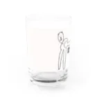 へんてこねこ雑貨の猫酒グラス Water Glass :left