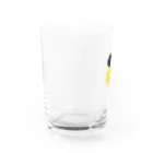 みつばちデザインのおはなちゃん Water Glass :left