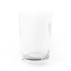 うさぎとねことのいっしょに飲もう Water Glass :left