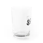 風天工房の炒飯（甲骨文字）黒 Water Glass :left