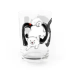 ふくふく商店の長沢芦雪の「あの犬」シリーズ Water Glass :left