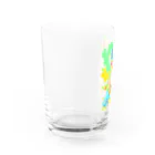 冬風きるやのきまま屋さんのわっしょいにゃんこ Water Glass :left