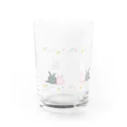momomo_omiのイースターなうさちゃん Water Glass :left