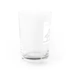 わがやの日常のさんかくまるしかくちゃん/しろくろ Water Glass :left