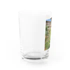 蓮華の春の足音 Water Glass :left
