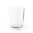 あらぶり屋のあいさつくまさん Water Glass :left