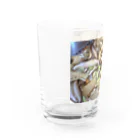 かかかのみそしる　/   味噌汁 Water Glass :left