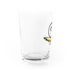 アケジの可愛いもの沢山のショップのおつかれサンマ（ぴえまる） Water Glass :left