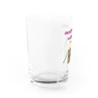 Rのペットを大切に… Water Glass :left