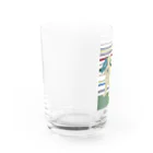 DOG DOG DOGのぶち犬 Water Glass :left