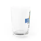 nidan-illustrationの“BLUE POWER” Water Glass :left