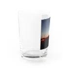 happy_nekoのまちなみ Water Glass :left