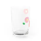 kozukuzukzの椿（赤/白/ピンク） Water Glass :left