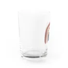 katrina36のブラウンレインボー Water Glass :left