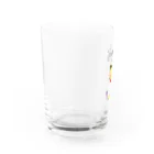 ジャスミンショップのジャスミン(ニワトリと一緒におやすみver) Water Glass :left