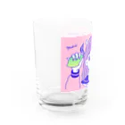 もももも桃もももももものレモンもちもちちゃん Water Glass :left