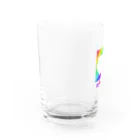 プリティしりのオケダマート（レインボー） Water Glass :left
