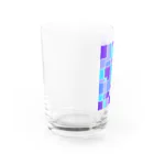 takitateGohanの青と紫 Water Glass :left