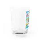 ue☆(ウイ）のシューちゃんのお友達 Water Glass :left