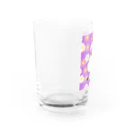 きよのとけてるモチ文鳥 Water Glass :left