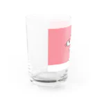 しろくまのかばん屋さん（SUZURI店）のぶちねこさん Water Glass :left