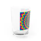 AQ-BECKのpsychedelic-02 Water Glass :left