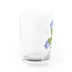 かめたろうのオオイヌノフグリ  （はるのくさ その1） Water Glass :left