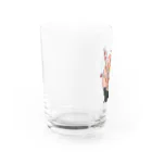 ﾛｯﾄﾓｰﾝﾄの春ーネコ Water Glass :left