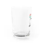 モユズのバス待ちペンギン Water Glass :left